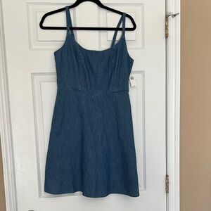 Old Navy Denim Blue Mini Dress